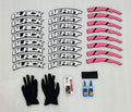 Premium 3D Rubber Tire Sticker Kit – Universal, Waterproof Custom Decals (Set of 4)