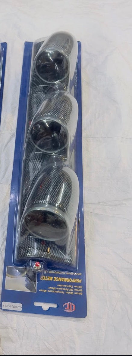 HKS Triple Pillar Gauge Pod Set | RPM, Water Temp & Battery Volts (Universal Fit)