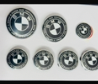 Premium 7-Piece Full Replacement Emblem Kit for BMW | Hood, Trunk, Steering Wheel & Wheels