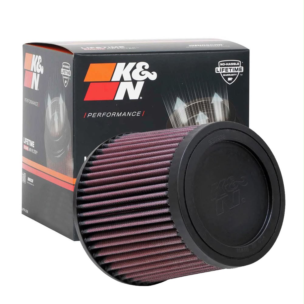 K&N 3-Inch Conical High-Flow Performance Air Filter | Universal Cold Air Intake