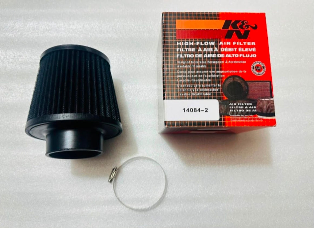K&N 3-Inch Conical High-Flow Performance Air Filter | Universal Cold Air Intake