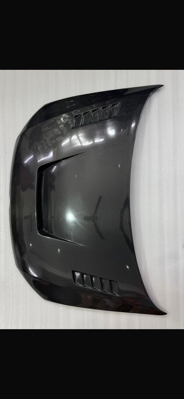 Alpha-Style Real Carbon Fiber Hood for VW Polo | Premium Aggressive Styling