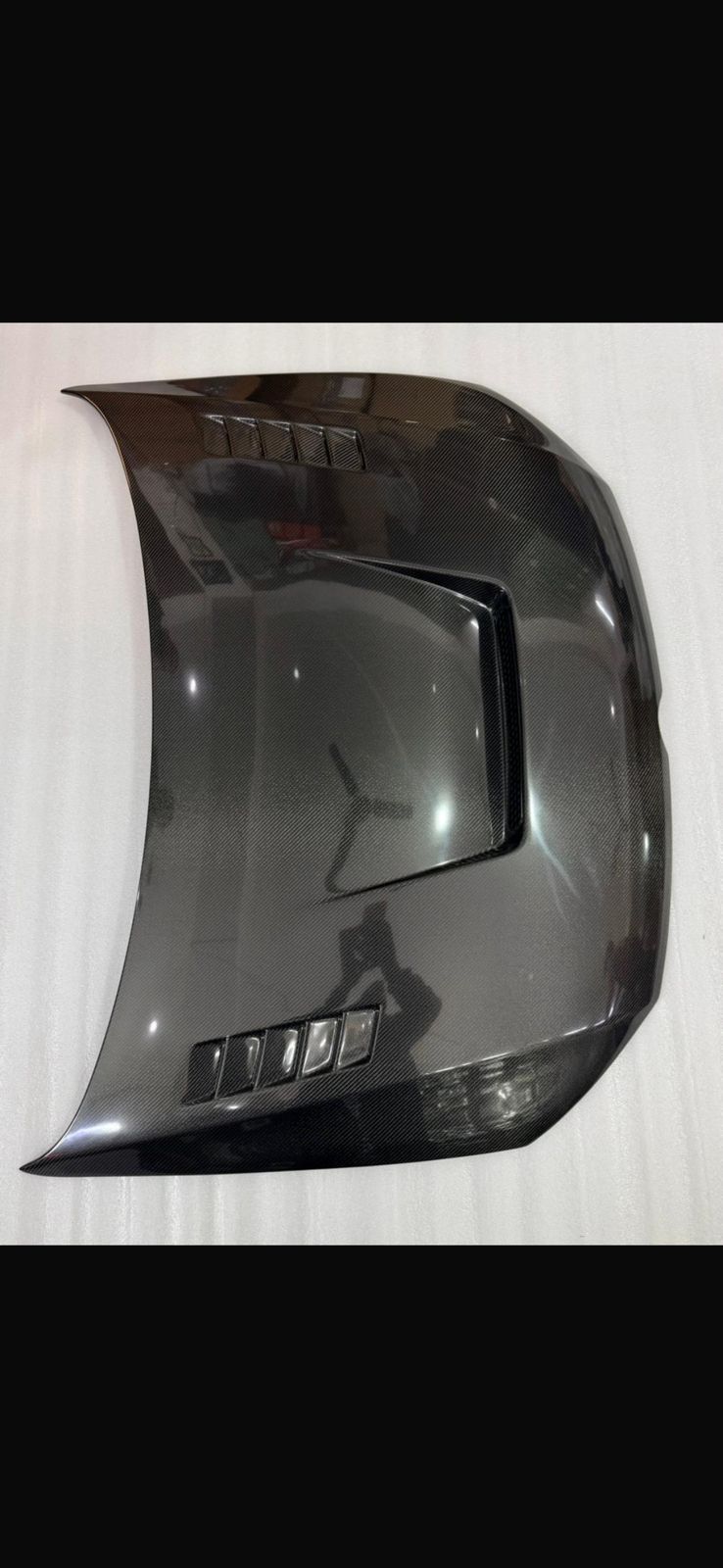 Alpha-Style Real Carbon Fiber Hood for VW Polo | Premium Aggressive Styling