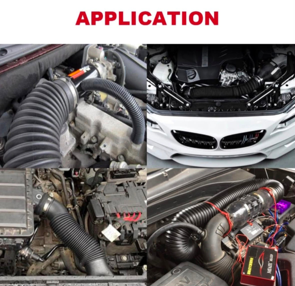 K&N Apollo Closed Air Intake System | Universal Performance Induction Kit