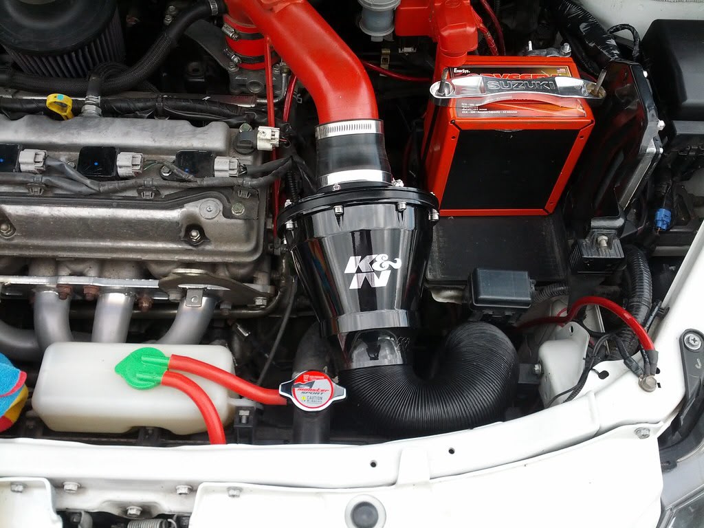 K&N Apollo Closed Air Intake System | Universal Performance Induction Kit