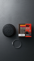 K&N 3-Inch Conical High-Flow Performance Air Filter | Universal Cold Air Intake