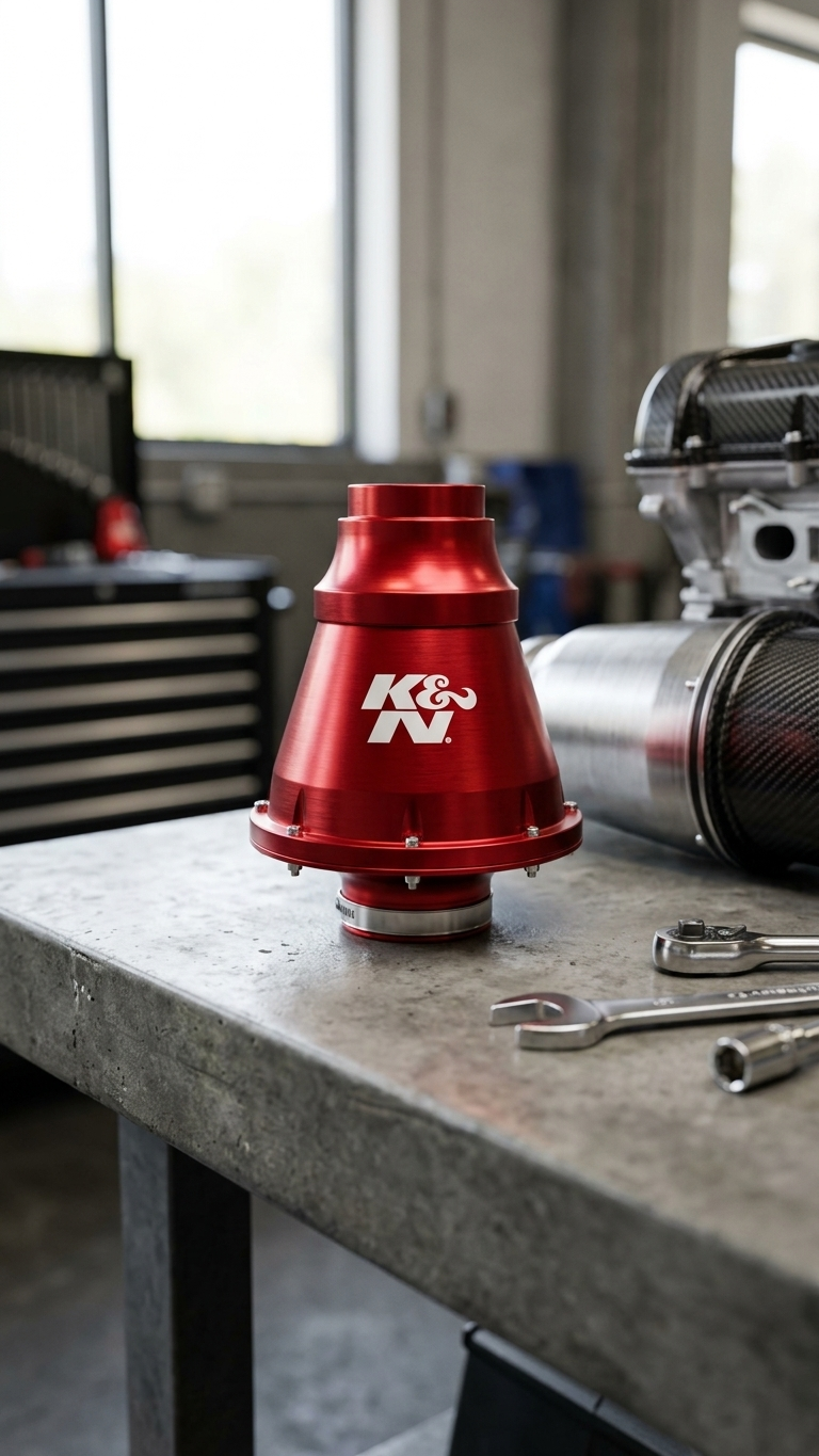 K&N Apollo Closed Air Intake System | Universal Performance Induction Kit