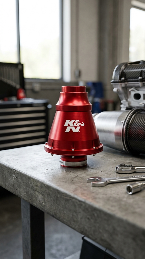 K&N Apollo Closed Air Intake System | Universal Performance Induction Kit