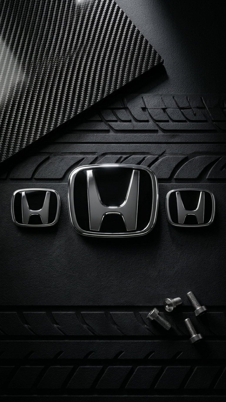 Complete JDM Type R-Style Emblem Upgrade Kit for Honda (3-Piece Set)
