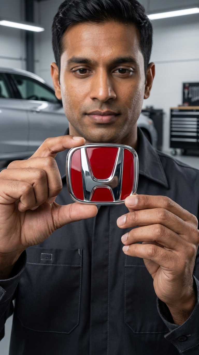 Complete JDM Type R-Style Emblem Upgrade Kit for Honda (3-Piece Set)